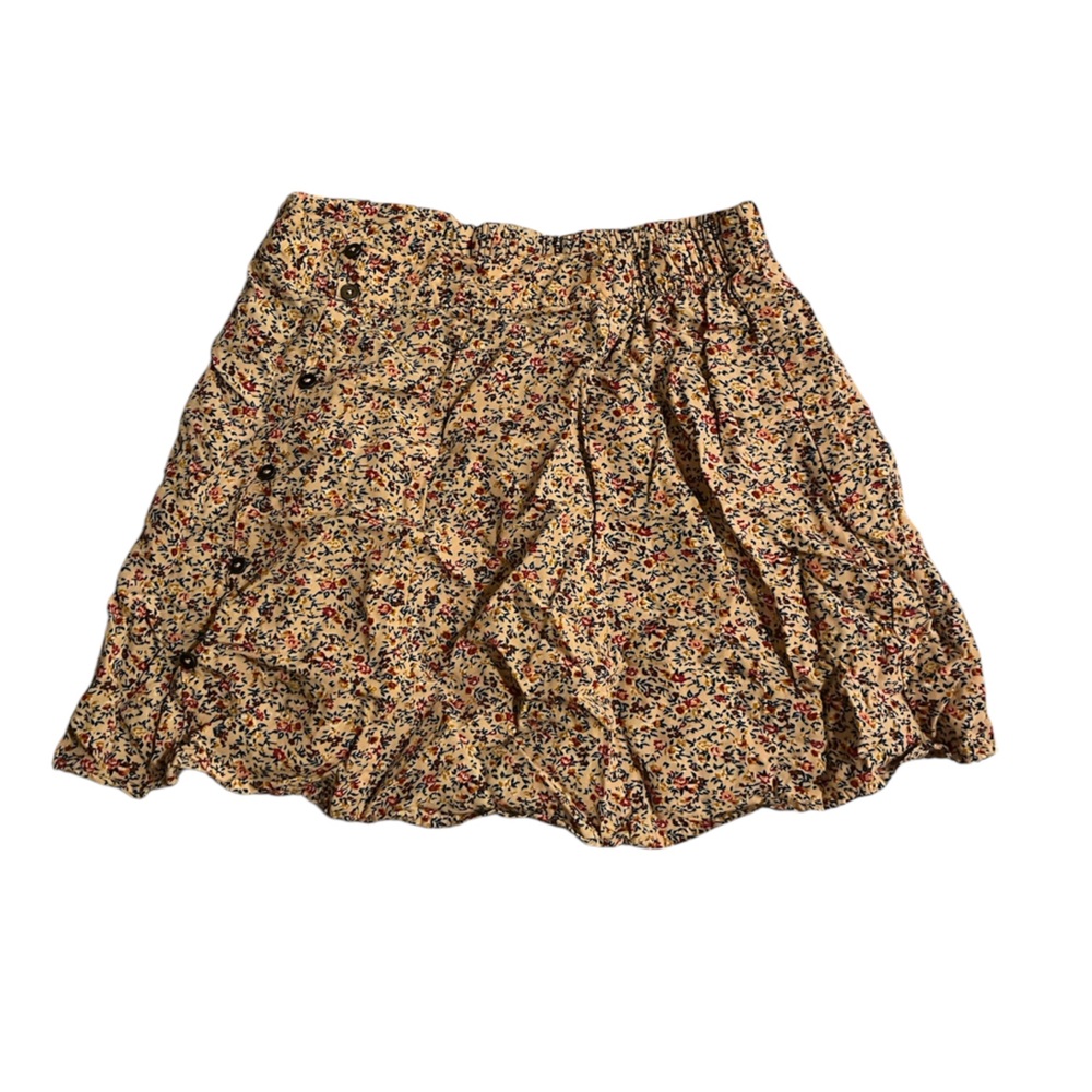 Xhiliration floral skirt